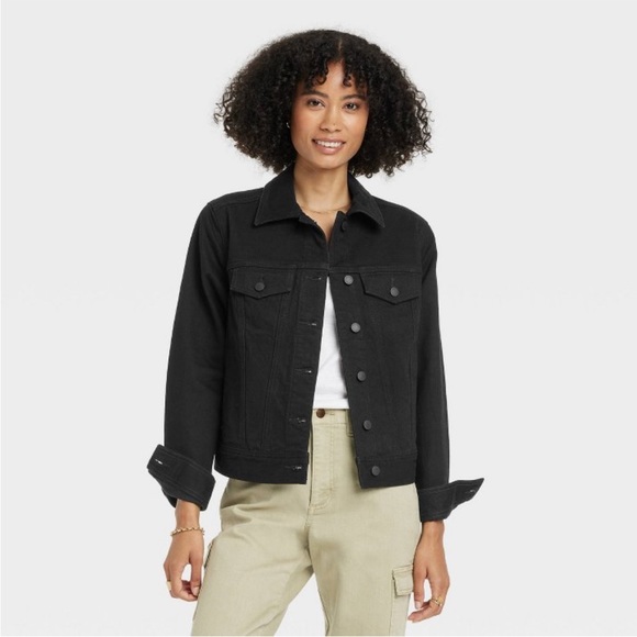 Universal Thread Jackets & Blazers - Black Freeborn Denim Jacket